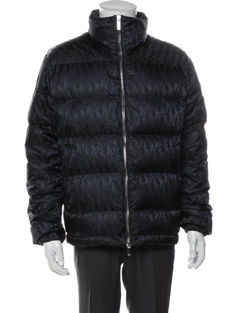 dior puffer coat mens|dior oblique puffer jacket.